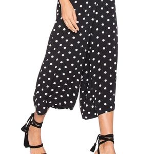 House of Harlow 1960 x Revolve Gwen Culotte Wide Leg Polka Dot Pant